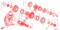 COUNTERSHAFT  for Honda CIVIC 1.4 EXECUTIVE 5 Doors 6 speed manual 2014