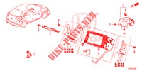 NAVI ATTACHMENT KIT  for Honda CIVIC 1.4 EXECUTIVE 5 Doors 6 speed manual 2014