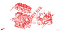 ENGINE ASSY./TRANSMISSION  ASSY. (1.4L) for Honda CIVIC 1.4 EXECUTIVE 5 Doors 6 speed manual 2015