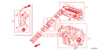 GASKET KIT/ TRANSMISSION ASSY. (1.4L) for Honda CIVIC 1.4 EXECUTIVE 5 Doors 6 speed manual 2015