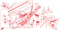 FRONT DOOR LINING (RH) for Honda CIVIC 1.4 EXECUTIVE 5 Doors 6 speed manual 2016
