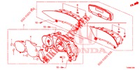 SPEEDOMETER  for Honda CIVIC 1.4 EXECUTIVE 5 Doors 6 speed manual 2016