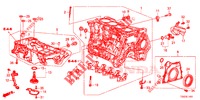 CYLINDER BLOCK/OIL PAN (1.5L) for Honda CIVIC 1.5 SPORT PLUS 5 Doors 6 speed manual 2017