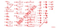 HARNESS BAND/BRACKET (RH)  for Honda CIVIC 1.8 EX 5 Doors 6 speed manual 2013