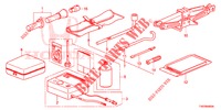 TOOLS/JACK  for Honda CIVIC 1.8 S 5 Doors 6 speed manual 2013