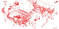 INSTRUMENT PANEL UPPER (RH) for Honda CIVIC 1.4 S 5 Doors 6 speed manual 2014