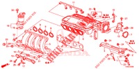 INTAKE MANIFOLD (1.4L) for Honda CIVIC 1.4 S 5 Doors 6 speed manual 2014