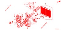 RADIATOR (1.4L) for Honda CIVIC 1.4 S 5 Doors 6 speed manual 2014