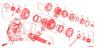 COUNTERSHAFT  for Honda CIVIC 1.4 SE 5 Doors 6 speed manual 2014