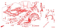 FRONT FENDERS  for Honda CIVIC 1.4 SE 5 Doors 6 speed manual 2014