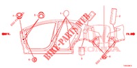 GROMMET (LATERAL) for Honda CIVIC 1.4 SE 5 Doors 6 speed manual 2014