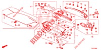 TAILGATE LINING/ REAR PANEL LINING (2D)  for Honda CIVIC 1.4 SE 5 Doors 6 speed manual 2014
