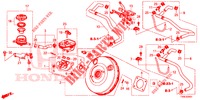 BRAKE MASTER CYLINDER/MAS TER POWER (RH) for Honda CIVIC 1.8 ES 5 Doors 6 speed manual 2014