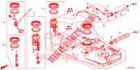 FUEL TANK  for Honda CIVIC 1.8 ES 5 Doors 6 speed manual 2014