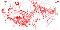 INSTRUMENT PANEL UPPER (RH) for Honda CIVIC 1.8 ES 5 Doors 6 speed manual 2014