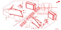 CENTER DISPLAY  for Honda CIVIC 1.8 EX 5 Doors 6 speed manual 2014