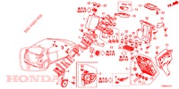 CONTROL UNIT (CABINE) (1) (RH) for Honda CIVIC 1.8 EX 5 Doors 6 speed manual 2014