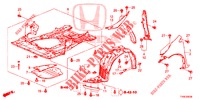 FRONT FENDERS  for Honda CIVIC 1.8 EX 5 Doors 6 speed manual 2014