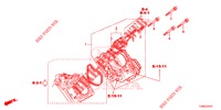 THROTTLE BODY (1.8L) for Honda CIVIC 1.8 EX 5 Doors 6 speed manual 2014