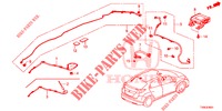 ANTENNA/SPEAKER (RH) for Honda CIVIC 1.8 EXGT 5 Doors 6 speed manual 2014