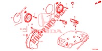 ANTENNA/SPEAKER  for Honda CIVIC 1.8 EXGT 5 Doors 6 speed manual 2014