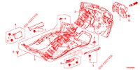FLOOR MAT/INSULATOR  for Honda CIVIC 1.8 EXGT 5 Doors 6 speed manual 2014