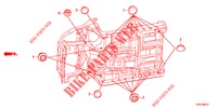 GROMMET (INFERIEUR) for Honda CIVIC 1.8 EXGT 5 Doors 6 speed manual 2014