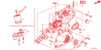OIL PUMP (1.8L) for Honda CIVIC 1.8 EXGT 5 Doors 6 speed manual 2014