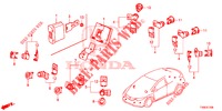 PARKING SENSOR  for Honda CIVIC 1.8 EXGT 5 Doors 6 speed manual 2014