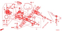P.S. GEAR BOX (EPS) (RH) for Honda CIVIC 1.8 EXGT 5 Doors 6 speed manual 2014