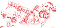 AIR CONDITIONER (COMPRESSEUR) (1.8L) for Honda CIVIC 1.8 SE 5 Doors 6 speed manual 2014