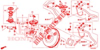BRAKE MASTER CYLINDER/MAS TER POWER (RH) for Honda CIVIC 1.8 SE 5 Doors 6 speed manual 2014