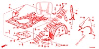 FRONT FENDERS  for Honda CIVIC 1.8 SE 5 Doors 6 speed manual 2014