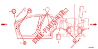 GROMMET (LATERAL) for Honda CIVIC 1.8 SE 5 Doors 6 speed manual 2014