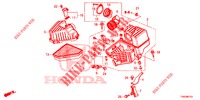 AIR CLEANER (1.4L) for Honda CIVIC 1.4 S 5 Doors 6 speed manual 2015