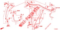 AIR CONDITIONER (DURITES/TUYAUX) (RH) for Honda CIVIC 1.4 SE 5 Doors 6 speed manual 2015