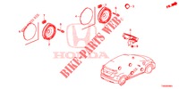 ANTENNA/SPEAKER  for Honda CIVIC 1.4 SE 5 Doors 6 speed manual 2015