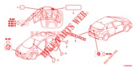 EMBLEMS/CAUTION LABELS  for Honda CIVIC 1.4 SE 5 Doors 6 speed manual 2015