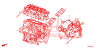 ENGINE ASSY./TRANSMISSION  ASSY. (1.4L) for Honda CIVIC 1.4 SE 5 Doors 6 speed manual 2015