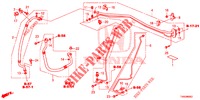 AIR CONDITIONER (DURITES/TUYAUX) (RH) for Honda CIVIC 1.8 ES 5 Doors 6 speed manual 2015