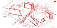 CENTER DISPLAY  for Honda CIVIC 1.8 ES 5 Doors 6 speed manual 2015