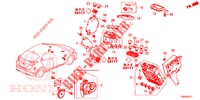 CONTROL UNIT (CABINE) (1) (RH) for Honda CIVIC 1.8 ES 5 Doors 6 speed manual 2015