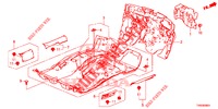 FLOOR MAT/INSULATOR  for Honda CIVIC 1.8 EX 5 Doors 6 speed manual 2015