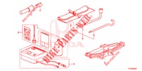 TOOLS/JACK  for Honda CIVIC 1.8 EX 5 Doors 6 speed manual 2015