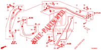 AIR CONDITIONER (DURITES/TUYAUX) (RH) for Honda CIVIC 1.8 EXGT 5 Doors 6 speed manual 2015