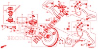 BRAKE MASTER CYLINDER/MAS TER POWER (RH) for Honda CIVIC 1.8 EXGT 5 Doors 6 speed manual 2015