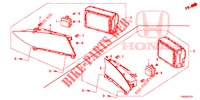 CENTER DISPLAY  for Honda CIVIC 1.8 EXGT 5 Doors 6 speed manual 2015