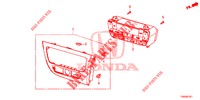 HEATER CONTROL (RH) for Honda CIVIC 1.8 EXGT 5 Doors 6 speed manual 2015
