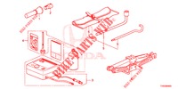 TOOLS/JACK  for Honda CIVIC 1.8 EXGT 5 Doors 6 speed manual 2015