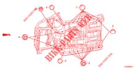 GROMMET (INFERIEUR) for Honda CIVIC 1.8 S 5 Doors 6 speed manual 2015